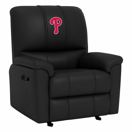 DREAMSEAT Rocker Recliner with Philadelphia Phillies Secondary XZ52031CDRRBLK-PSMLB22001